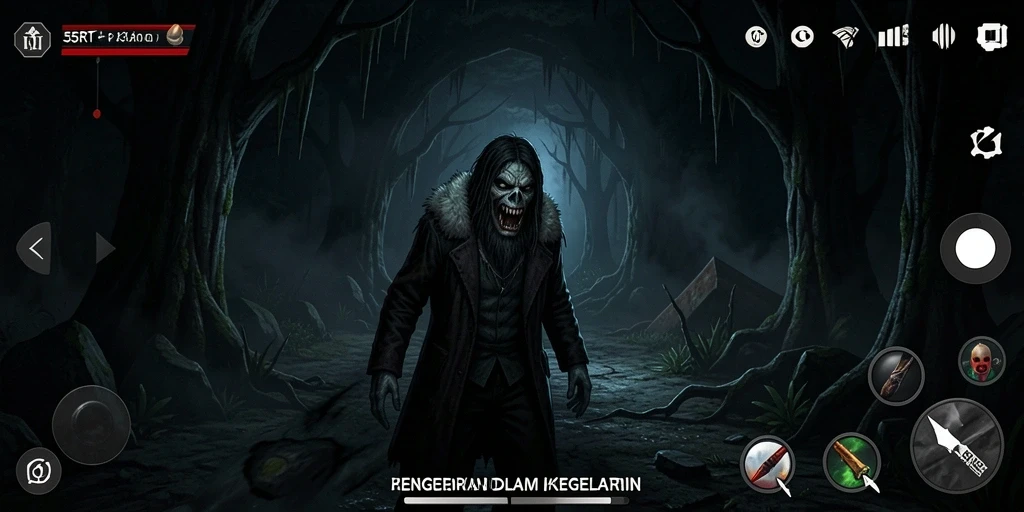 Gameplay menegangkan dengan suasana Horror yang mencekam.