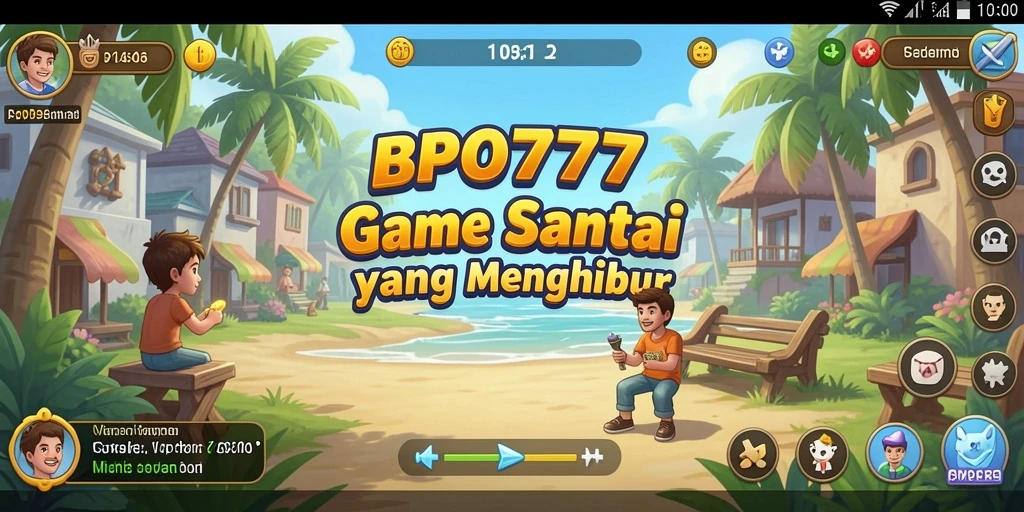 Gameplay santai yang penuh warna dan menarik di BPO777.