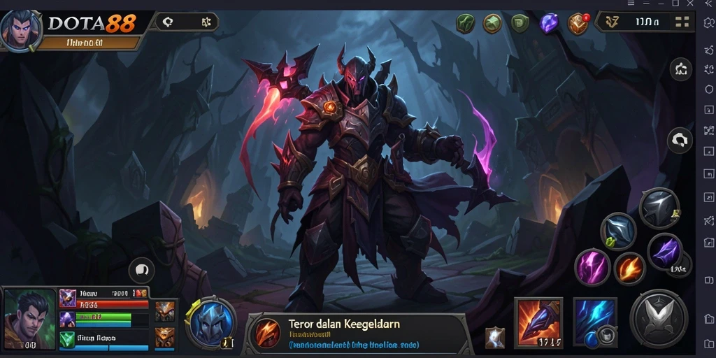 Tangkapan layar gameplay DOTA88 yang menegangkan dan menakutkan.