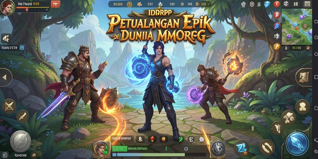 Gameplay dramatis di dunia fantasi IDRRP