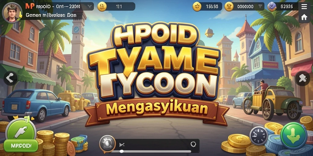 Screenshot MPOID menunjukkan serunya gameplay Tycoon yang menantang.