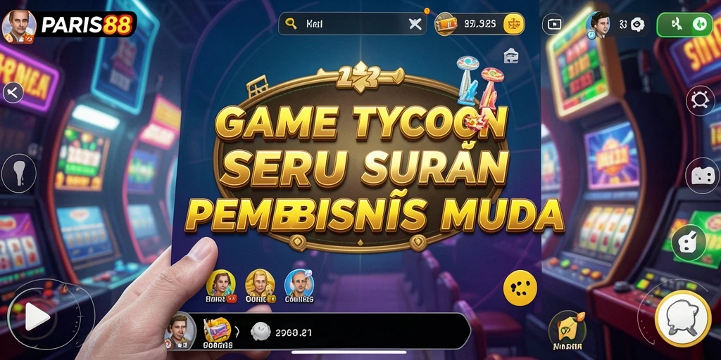 Screenshot gameplay PARIS88 menampilkan pengalaman manajemen bisnis yang menarik.