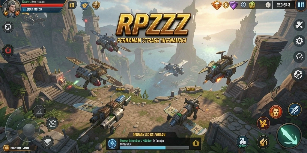 Tampilan gameplay RPZZZ yang mendebarkan dan penuh strategi.