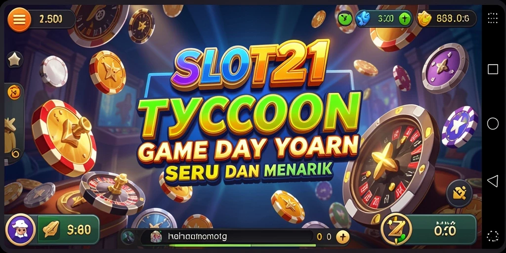 Tampilan menarik saat bermain SLOT21, pengalaman Tycoon yang seru.